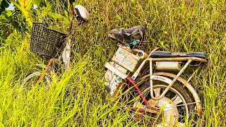 Genius Guy With Magic Hands Restores Old Electric Bicycles // HONDA Electric Bicycle Restoration
