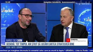 Mircea Geoană: "Vom reconstrui Ucraina care va fi democratică, nu va merge către dictatură"