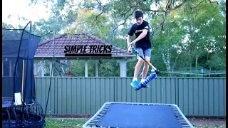 8 easy tramp scooter tricks!