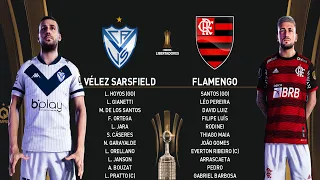 PES 2021 - VÉLEZ x FLAMENGO - OITAVAS DE FINAL LIBERTADORES 2022 - PATCH BMPES 7.9 - 4K