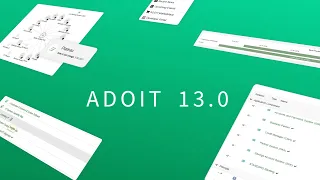 ADOIT 13.0 – Powered by EA. Designed around you.