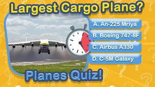 Only TRUE Pilots Can Answer All These Questions! Planes & Aviation Quiz & Trivia!