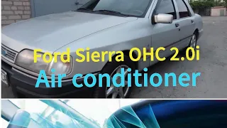 Встановлення кондиціонера Форд Сієрра OHC 2.0i. Installation of air conditioner Ford Sierra OHC 2.0i