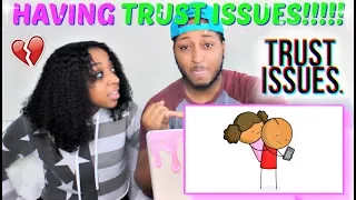 sWooZie "Girlfriend Trust Issues" REACTION!!!!