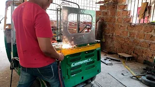 CNG bajaj compact old model my new bodi working video