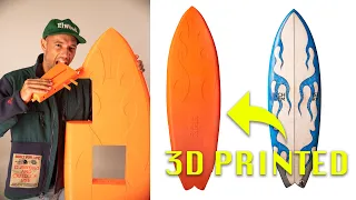 I 3D PRINTED A SURFBOARD AT HOME