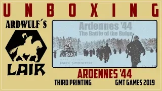 Unboxing Ardennes '44 3rd Printing (GMT 2019)