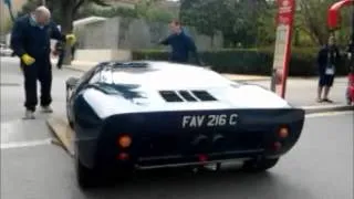 Ford GT40 START-UP and Insane REVS