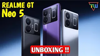 Realme GT Neo 5 Unboxing | Realme GT Neo 5 240W Unboxing Hindi - World's Fastest Charging Phone 🔥