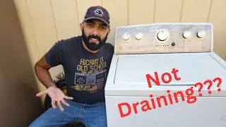 Fixing A Kenmore/Whirlpool/Maytag Washer That Is Not Draining!