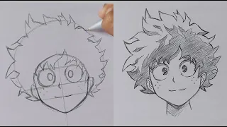 How To Draw Izuku Midoriya In Few Simple Steps! |Boku no Hero Academia| | ss_art1