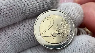 Roll 2 euro Cyprus 2023 Unc