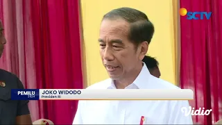 Momen Presiden Jokowi & Ibu Iriana Mencoblos di TPS 10 Gambir | Pemilu 2024