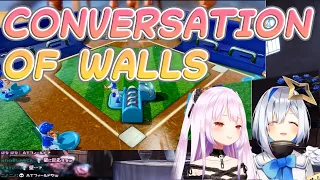 [Uruha Rushia] Conversation of walls [Amane Kanata, Vtuber translation, Hololive Eng Sub]