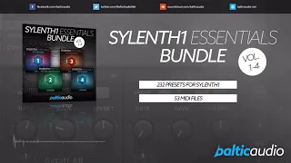 Sylenth1 Essentials Bundle (Vols 1-4) (232 Sylenth1 Presets, 53 MIDI Files)