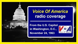 "VOICE OF AMERICA" RADIO BROADCAST FROM NOVEMBER 24, 1963