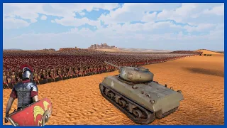 1 SUPER TANK SURROUNDED BY 2,000,000 ROMANS - Ultimate Epic Battle Simulator 2 | UEBS 2