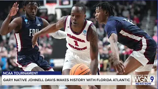 Gary native Johnell Davis makes history at the NCAA Tournament