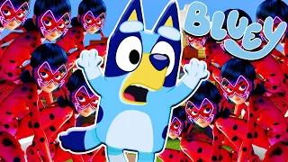 APOCALIPSIS de LADYBUG | Las Aventuras de BLUEY en Minecraft!