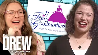 Drew Surprises Fairy Goodmothers' President with $80,000 Worth of Donations | Drew-Gooders