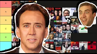 Nicolas Cage Movie Tier List