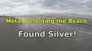 Metal Detecting the Beach, found Silver
