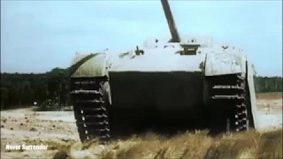 German Tanks | Footage | Colour