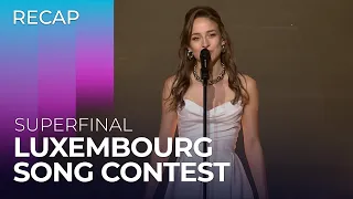 Luxembourg Song Contest 2024 | Superfinal | RECAP
