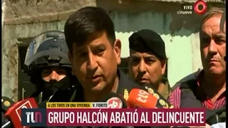 Delincuente fue abatido por grupo Halcón durante toma de rehenes