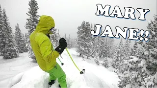 POWDER DAY Skiing @ MARY JANE!!! (Finally it's DUMPING in Colorado 2021-2022!)