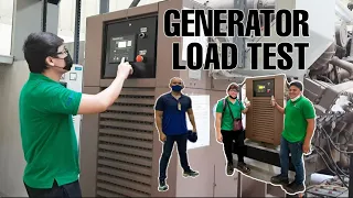 GENERATOR LOAD TEST | Cummins Generator | James Vizcarra TV