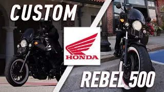 Outfitting the 2017 Honda Rebel 500 | TwistedThrottle.com