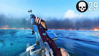 INSANE *29* KILLS Solo Squad - Battlefield V Firestorm