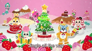 12 Jingle Bells Pinkfong & Hogi Рождественские песни Мелодия карты Hogi Детские песни