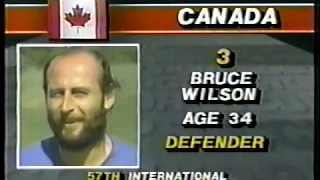 September 14, 1985 Canada vs Honduras CONCACAF soccer qualifier from St. John's, Newfoundland