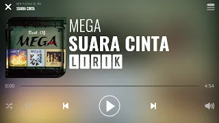 Mega - Suara Cinta [Lirik]