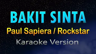 BAKIT SINTA - (HD KARAOKE) Paul Sapiera