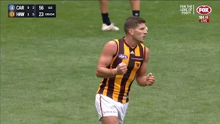 AFL 2022: Round 3 - Hawthorn highlights vs. Carlton