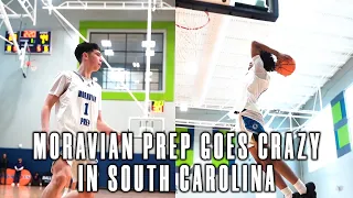 MORAVIAN PREP SQUAD AND ISAAC ELLIS GO CRAZY IN BIG WIN!!