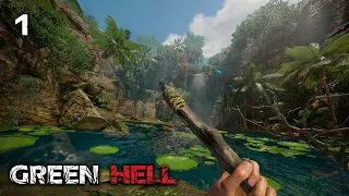 Green Hell - Выживание в диких джунглях. Обучение [#1]