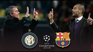 Mourinho tactics VS Guardiola tactics - Tactical analysis of Inter milan - Barcelona 3-1 2010