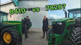 Порівнюємо John Deere 8410 vs 7820, що вибрати?