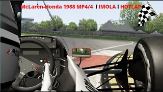 McLaren-Honda 1988 MP4/4 l IMOLA l HOTLAP