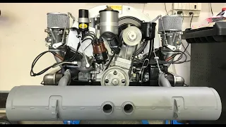 Porsche 356 Super 90 Engine Running