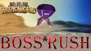 Wario World - Boss Rush (All Boss Fights, No Damage)