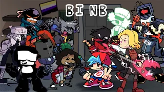 FNF BI-NB But - Different Characters Sing It (ft.Tabi, Whitty, Ruv, Tankman, Hex, Garcello, Tricky,)