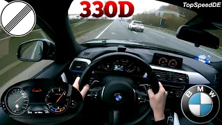 BMW 330D XDRIVE F31 LCI *TOPSPEED* ACCELERATION 0-100 POV AUTOBAHN DRIVE 258HP 6 CYLINDER SOUND