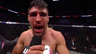 UFC Финикс: Висенте Люке vs Брайэн Барбарена - Слова после боя