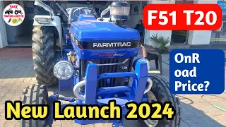 F51 New Model//T20 Gearbox// Farmtrac 45 Powermax // OnRoad Price// Offer// 2024 Model// EPI Drive