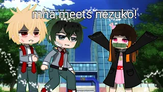 'mha meets nezuko!' (short sry)